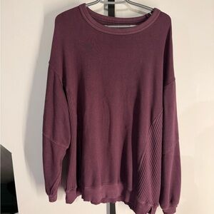 Aerie Tres Chic size M Women's Purple Sweater